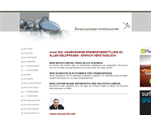 Tablet Screenshot of finanzwissen-online.com